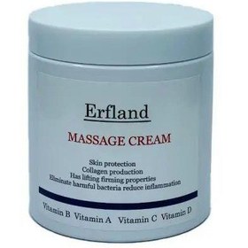 تصویر کرم ماساژ صورت و بدن ارفلند 500 گرمی Message cream Erfland