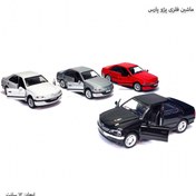 تصویر ماشین اسباب بازی پژو پارس Peugeot Pars Metal Machine Model Persia Model Musical Lights Design