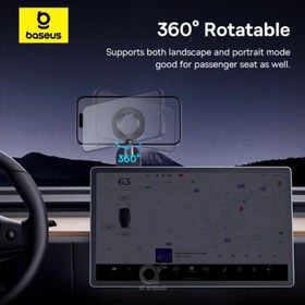 تصویر پایه نگهدارنده گوشی موبایل بیسوس مدل C02 Go Series Baseus C02 Go Series Magnetic Car Phone Mount BS-CM026 C40165500111-00