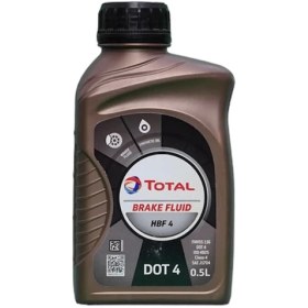 تصویر روغن ترمز توتال DOT-4 حجم 500 میلی لیتر 