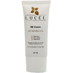 تصویر بی بی کرم لوسل حجم ۳۰ میلی لیتر ضد جوش مناسب پوست چرب 