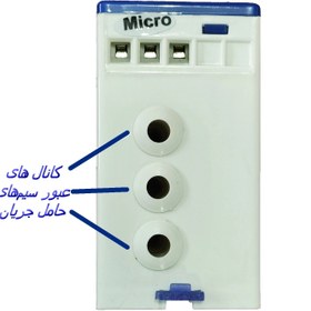 تصویر کنترل بار 8 تا 32 آمپر(32-8) میکرومکس مدل MC-1000-X MODEL : MC-1000-X _ 8-32A _ MICRO MAX