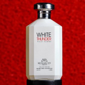 تصویر عطر مردانه مونارچی وایت تاندر حجم 100 میل White Thunder Monarchi 100ml