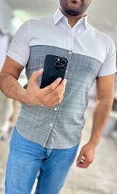 تصویر پیراهن مردانه استین کوتاه 