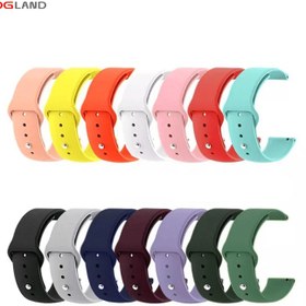 تصویر بند سیلیکونی ساعت هوشمند 20 میلی متری Smart Watch 20mm Silicone Band 