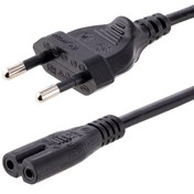 تصویر کابل برق دو پین گیگافلکس مدل 17147*2C*0.75mm طول 1.5 متر 