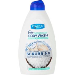 تصویر شامپو بدن ژلی لایه بردار صدفی 510 میل کامان 