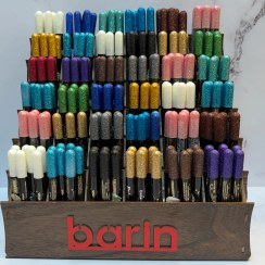 تصویر مداد آرایشی اکلیلی بارین Barin ست رنگی شاین دار 