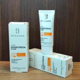 تصویر فلوئید ضد آفتاب بیزانس (Byzance) پوست چرب حجم 40 میلی لیتر Byzance Sunscreen Fluid 40 ml