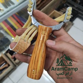 تصویر تیر و کمان دستی زیبایی کلاسیک 