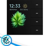 تصویر کلید هوشمند تویا ۴ پل مانیتوردار لمسی زیگبی اکوپلاس 