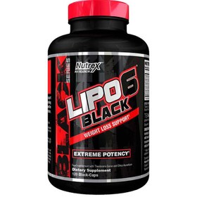 تصویر Nutrex Research Lipo-6 Black Ultra Concentrate | Thermogenic Energizing Fat Burner Supplement, Increase Weight Loss, Energy & Intense Focus |Capsule, 60Count 60 Count (Pack of 1) 