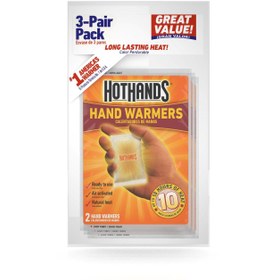 تصویر دستگاه گرم‌کننده دست برند hothands Hand Warmer, 2-1/4 in. x 3-1/2 in., PK3