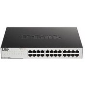 تصویر سوئیچ 24 پورت گیگابیتی دی لینک مدل D-Link DGS-1024C DLink DGS-1024C 24-Port Gigabit Unmanaged Desktop Switch