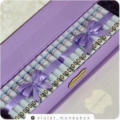 تصویر باکس پول و گل با گل خشک – کد 07 