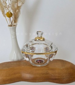 تصویر قندان ونا گلدار 