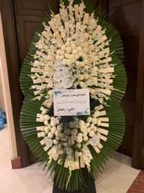 تصویر تاج گل ترحیم ختم کد c99 