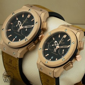 تصویر ساعت مچی عقربه ای ست زنانه و مردانه هابلوت ۴موتوره کرنوگراف - مردانه HUBLOT GENEVE BIG BANG CHRONOGRAPH