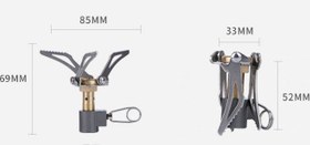تصویر سرشعله اجاق گاز کوهنوردی 45 گرمی 