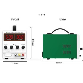 تصویر منبع تغذیه الکتریکی بست مدل BST-305DD 