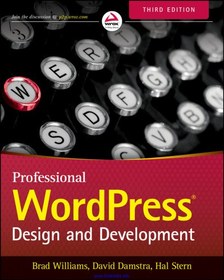 تصویر دانلود کتاب Professional WordPress, 3rd Edition: Design and Development 2015 کتاب انگلیسی وردپرس حرفه ای ، نسخه 3: طراحی و توسعه 2015