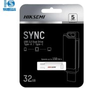 تصویر فلش مموری هایکسمی مدل Hiksemi USB3 Type C – E27 تایپ سی 