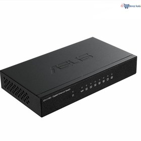 تصویر سوئیچ 8 پورت ایسوس مدل GX-U1081 Asus GX-U1081 8-Port Desktop Switch