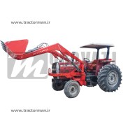 تصویر بیل لودری 4 جک تک زمانه تراکتورهای 399 تک دیفرانسیل 