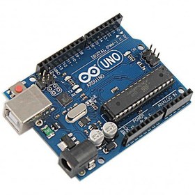 تصویر برد آردوینو مدل UNO R3 ا Arduino UNO R3 Arduino UNO R3