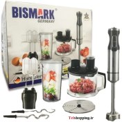 تصویر گوشت کوب برقی چهار کاره بیسمارک مدل BM3315 bismark BM3315 hand blender