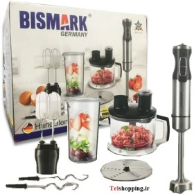 تصویر گوشت کوب برقی چهار کاره بیسمارک مدل BM3315 bismark BM3315 hand blender