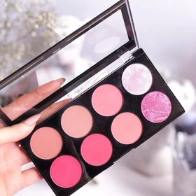 تصویر پالت رژگونه هشت رنگ رولوشن سری شوگر اند اسپایس Revolution sugar and spice blush palette