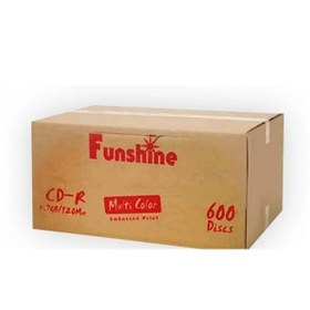 تصویر سی دی خام فان شاین باکس دار 50 عددی - حداقل یک بسته50عددی FUN Shine CD-R