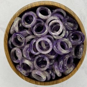 تصویر انگشتر سنگی آمیتیست 