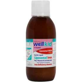 تصویر قطره آهن لیپوزومال ول بیبی ویتابیوتیکس 30 میل Well Baby Liposomal Iron Drops Vitabiotics 30ml