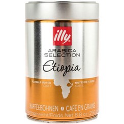 تصویر دانه قهوه ایلی مدل Etiopia ا illy Etiopia Coffee illy Etiopia Coffee