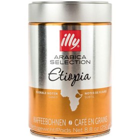 تصویر دانه قهوه ایلی مدل Etiopia ا illy Etiopia Coffee illy Etiopia Coffee