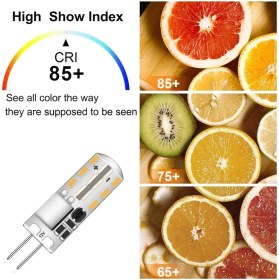 تصویر لامپ سوزنی 10 وات 12V LED (سفید گرم) مناسب لوستر،آباژور و دیگر وسایل - بسته 2 عددی 