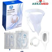 تصویر کیسه ادرار سیلیکونی جمع کننده مناسب سالمندان 