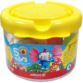 تصویر خمیرسطلی 5رنگ آریا (پس کرایه) 