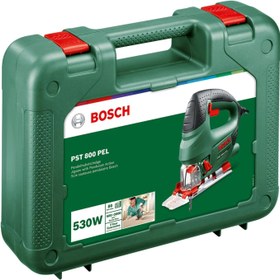 تصویر اره منبت کاری اره مویی 530 وات PST 800 PEL بوش Bosch PST 800 PEL Jigsaw 530 Watt in Case