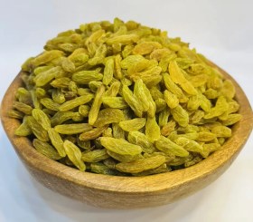 تصویر کشمش سبز قلمی یک کیلوگرم 