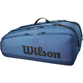 تصویر کوله تنیس ویلسون مدل Wilson Ultra v4 Tour 12 pack (12 راکته) ساک ویلسون اولترا (12 راکته)