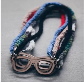 تصویر بند عینک woolen پرگره 012 