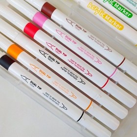 تصویر ماژیک اکلریک 12 رنگ7534 