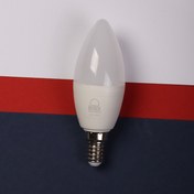 تصویر لامپ ال ای دی بروکس مدل شمعی 7 وات پایه E14 مدل C37L 