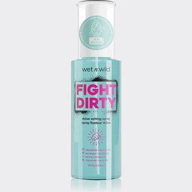 تصویر اسپری فیکس سم زدا وت اند وایلد Wet n Wild Fight Dirty Detox Setting Spray 65ml 