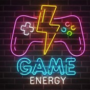 تصویر تابلو نئون گیم دسته بازی PS 