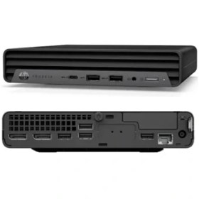 تصویر کیس استوک کامپیوتر HP ELITEDESK G6 800 Tiny – پردازنده Core i5 10500، رم 16GB، حافظه SSD 256GB NVMe" 