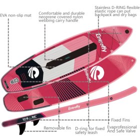 تصویر پدل برد ENTROFFY طرح PINK 